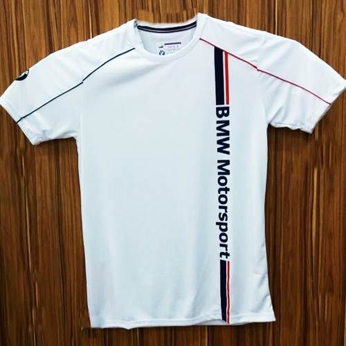 CAMISETA BMW ESCRITAS C/VIÉS WHITE