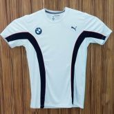 CAMISETA BMW FAIXA DUPLA WHITE