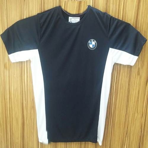 CAMISETA BMW BASICA LOGO PEITO C/RECORTES