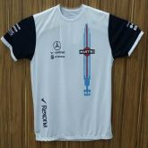 CAMISETA WILLIAMS MARTINI RACING F1 WHITE