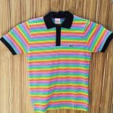 POLO LACOSTE LISTRAS RAINBOW